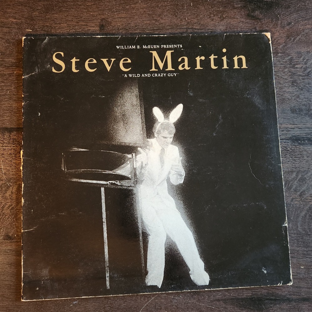 Steve Martin A Wild and Crazy Guy Vinyl Record LP 1978 Warner Bros Comedy‎ Album